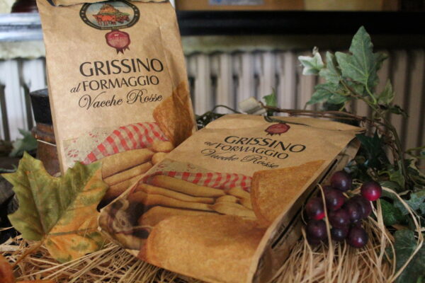 GRISSINI AL FORMAGGIO VACCHE ROSSE