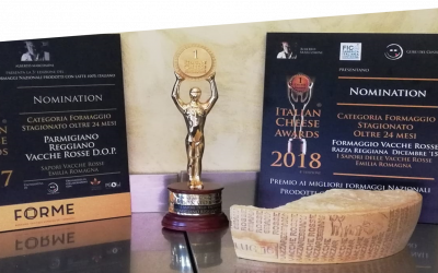 VACCHE ROSSE NUOVAMENTE PREMIATO