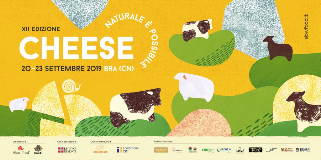 XII edizione CHEESE 20/23 settembre 2019 – Bra (CN)