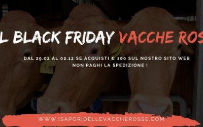 Black Friday si tinge di ROSSO!
