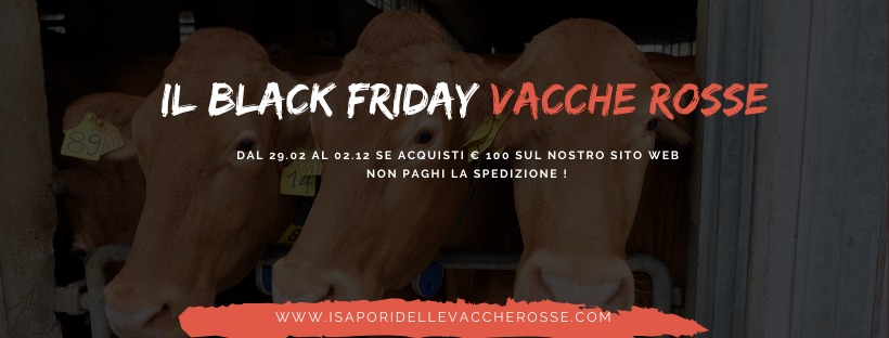 Black Friday si tinge di ROSSO!