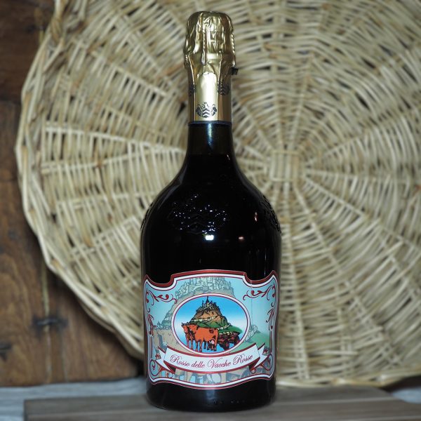 LAMBRUSCO ROSSO FRIZZANTE  "ROSSO DELLE VACCHE ROSSE"