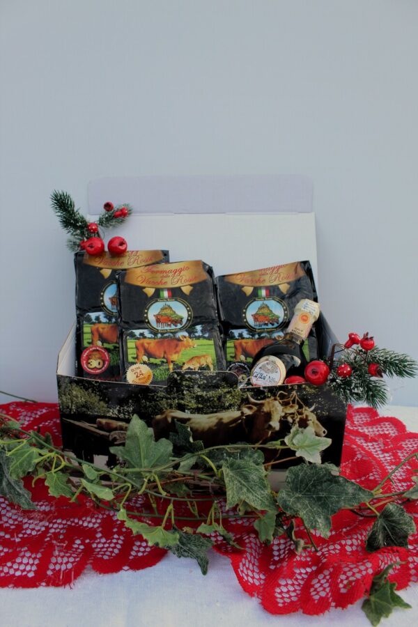 SCATOLA REGALO "LO SCRIGNO DELLE VACCHE ROSSE"